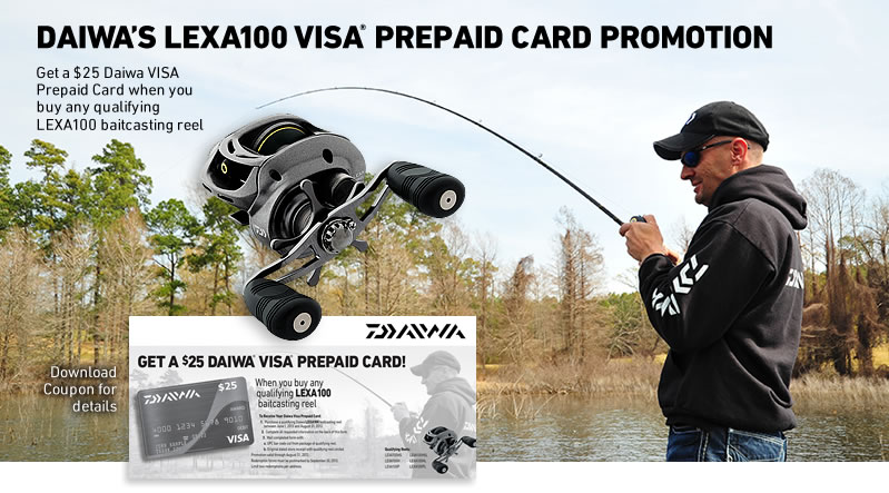 IBASSIN: Daiwa's Lexa 100 Promotion