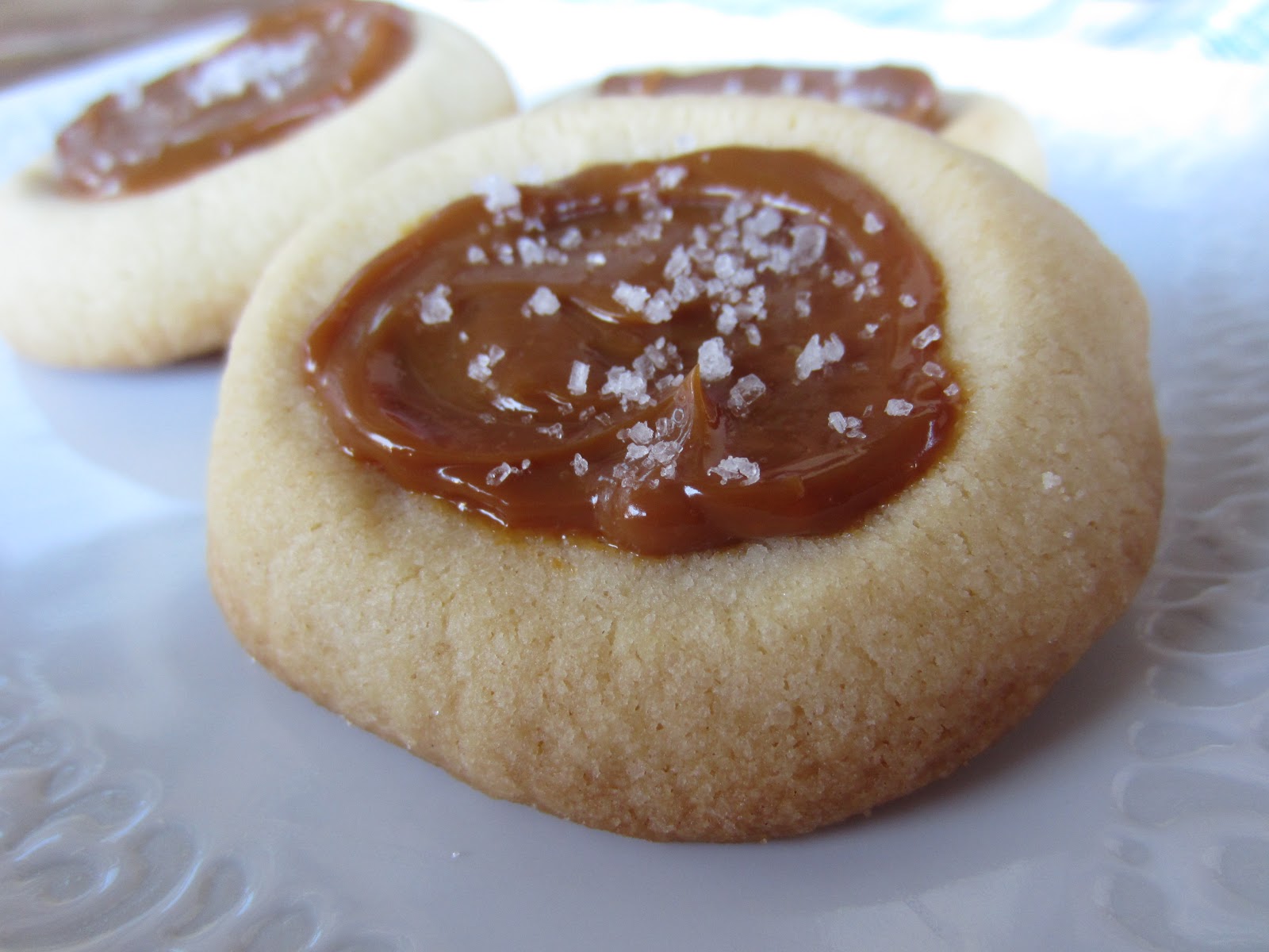 Salted Caramel Shortbread Cookies Renee's Kitchen Adventures