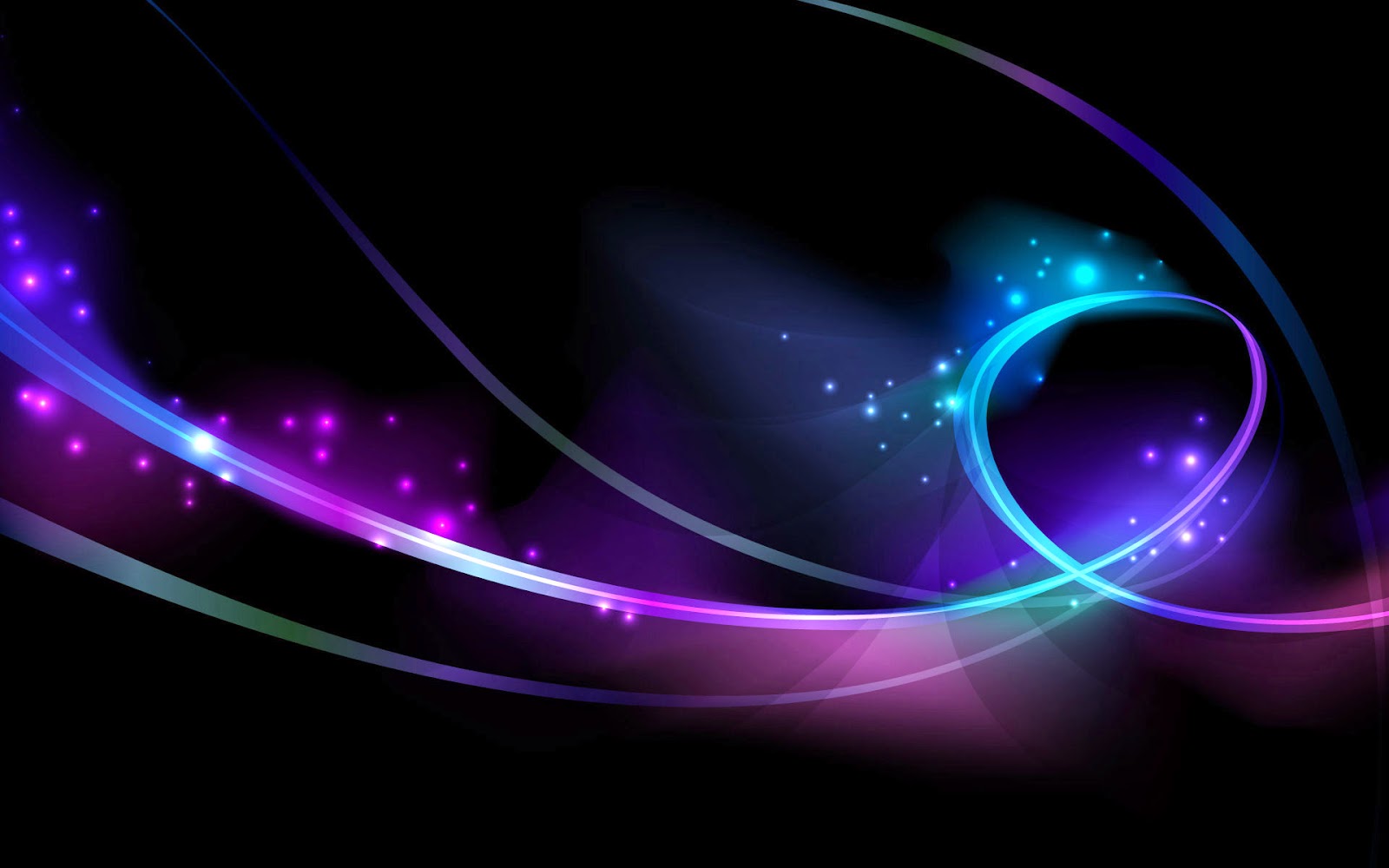 Imagen Abstracta Negro Violeta