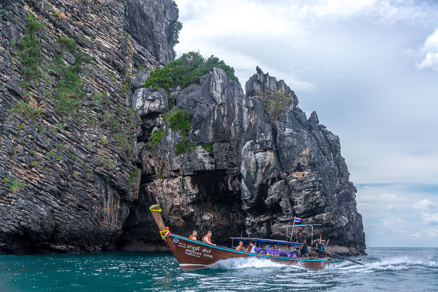 Around the island of Phi Phi