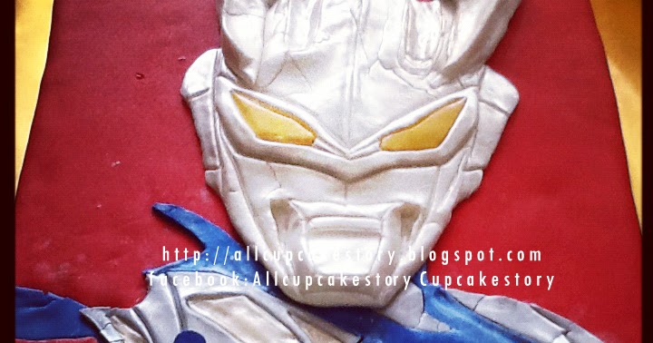 allcupcakestory Ultraman Zero Cake
