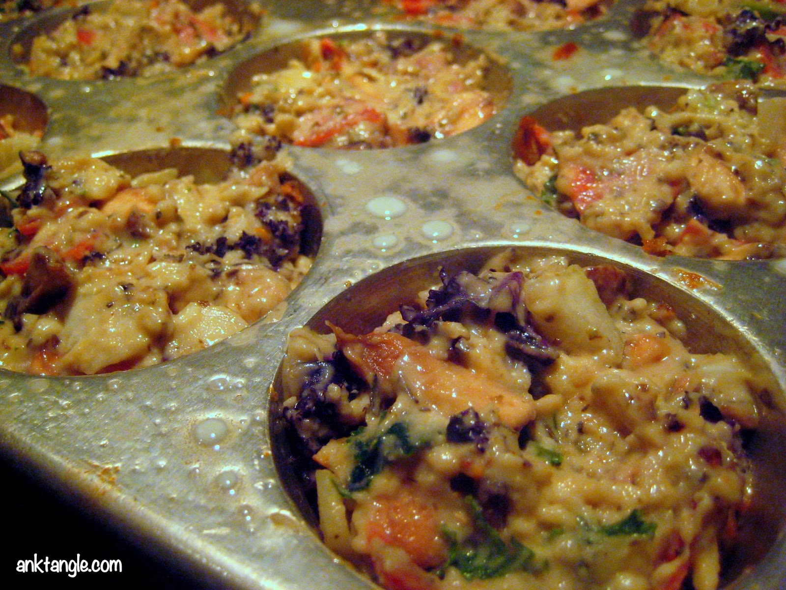 Anktangle Gluten Free Supreme Pizza Muffins Recipe