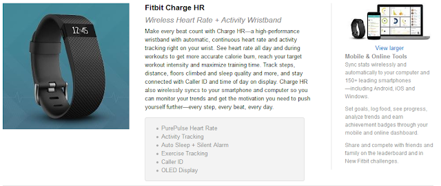 Fitbit Charge HR