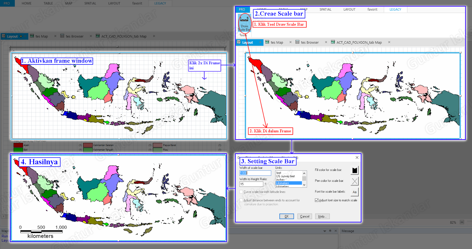 Komponen Layout Pada Peta | tutorial teknologi geografi dan informasi layout Komponen Layout Pada Peta | tutorial teknologi geografi dan informasi layout