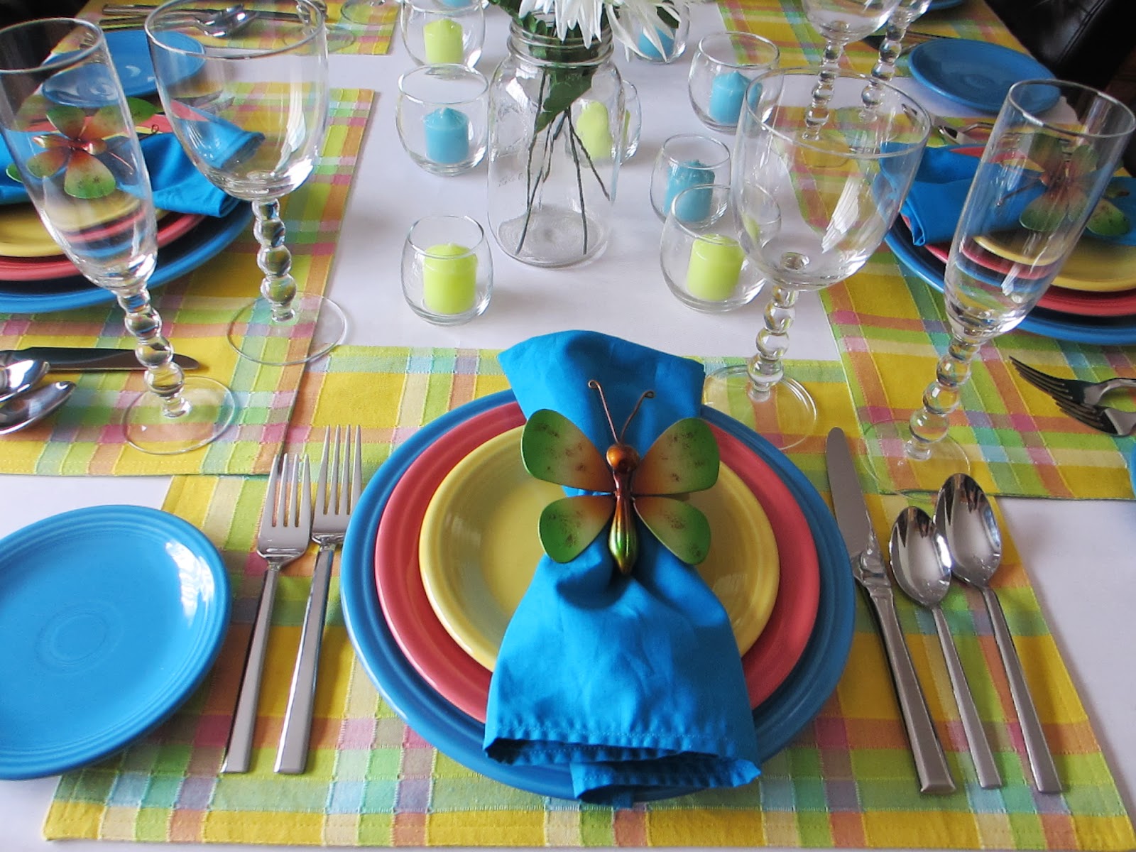 The Guest Summertime Fiesta Dinnerware Tablescape