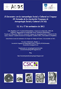 II Encuentro con la Antropología Social y Cultural en Uruguay III Jornadas de la Asociación Uruguay