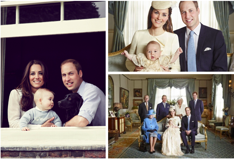 HRH Duchess of Cambridge New Photo of the Cambridge Family...