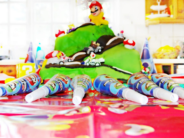 Mario Kart Birthday Cake