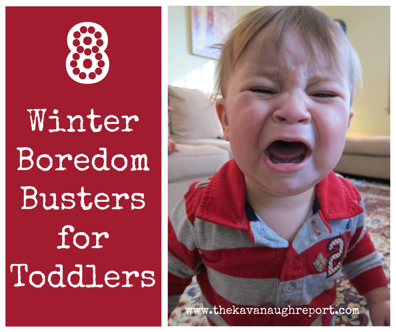 8 Winter Boredom Busters for 1yearolds