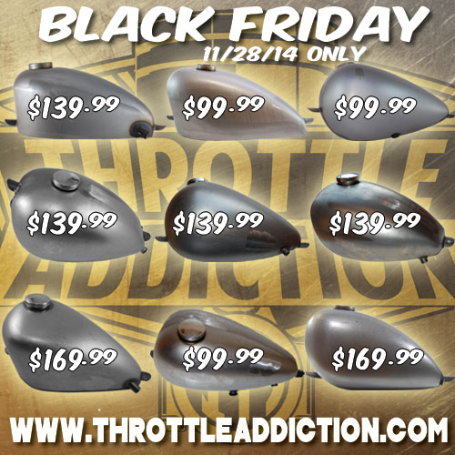 Throttle Addiction Holiday Sale