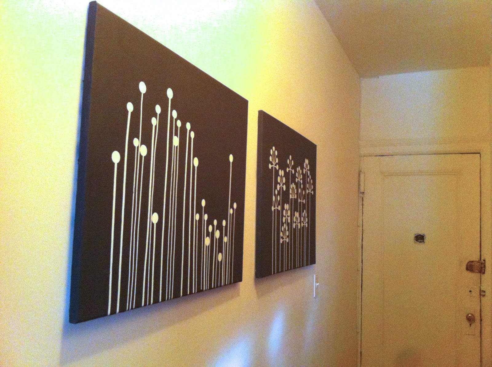 yellowfish Simple Easy DIY Wall Art