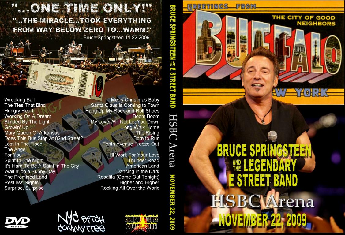Bruce Springsteen Shows Cincinnati Lights (12112002)