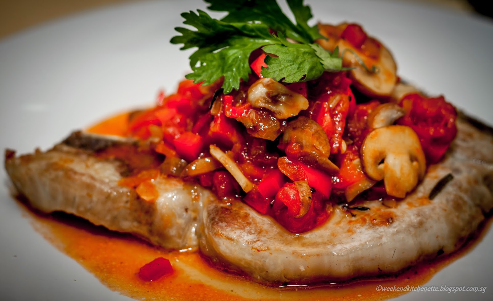 Weekend Refreshed and Recharged Baked Pork Chops with