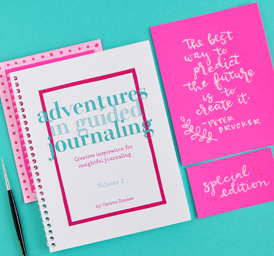 Adventures in Guided Journaling New journals in the shop and a bit of