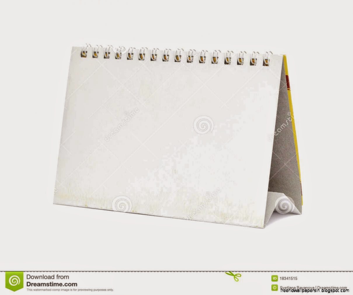 Blank Desktop Calendar Royalty Free Stock Photo   Image 18341515 Blank Desktop Calendar Royalty Free Stock Photo   Image 18341515