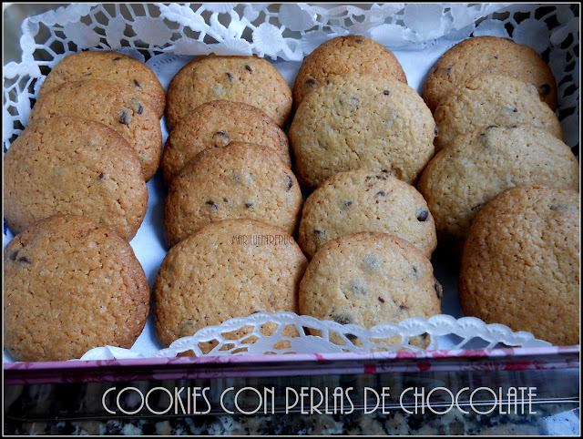Cookies Con Perlas De Chocolate
