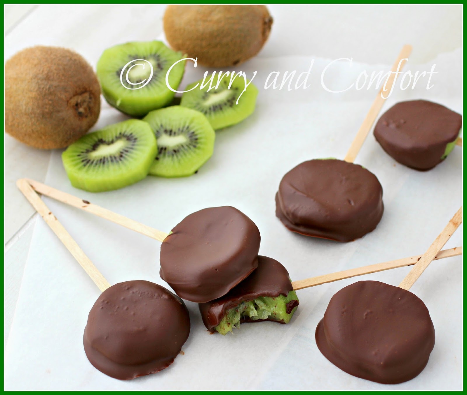 Kitchen Simmer Chocolate Covered Kiwi Pops