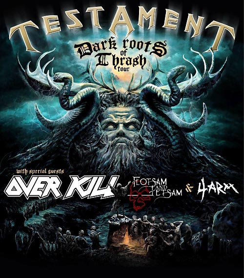Happy Valentine's Day, Undead Xbox! Horns+Up+Rocks+Testament+Overkill+Tour+Poster