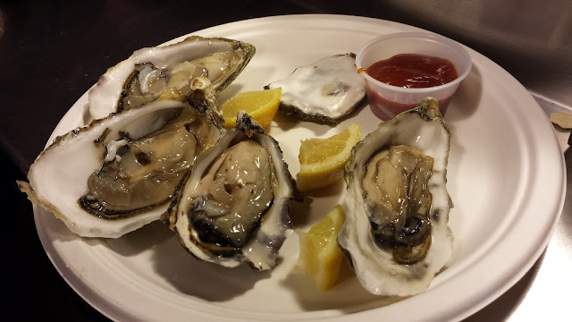 oysters at Pike Place Market