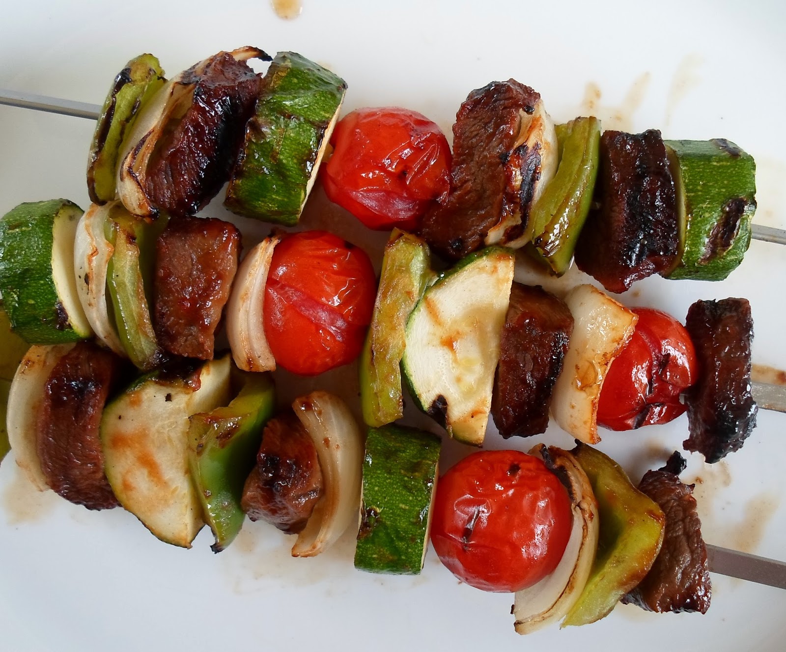 Happier Than A Pig In Mud Marinade for Beef Kabobs