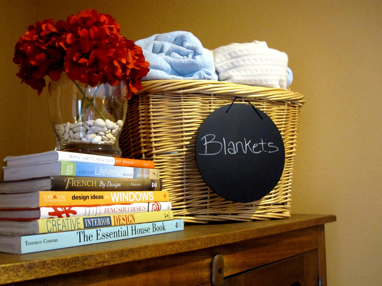 Life's Sweeter with Chocolate Blanket Basket