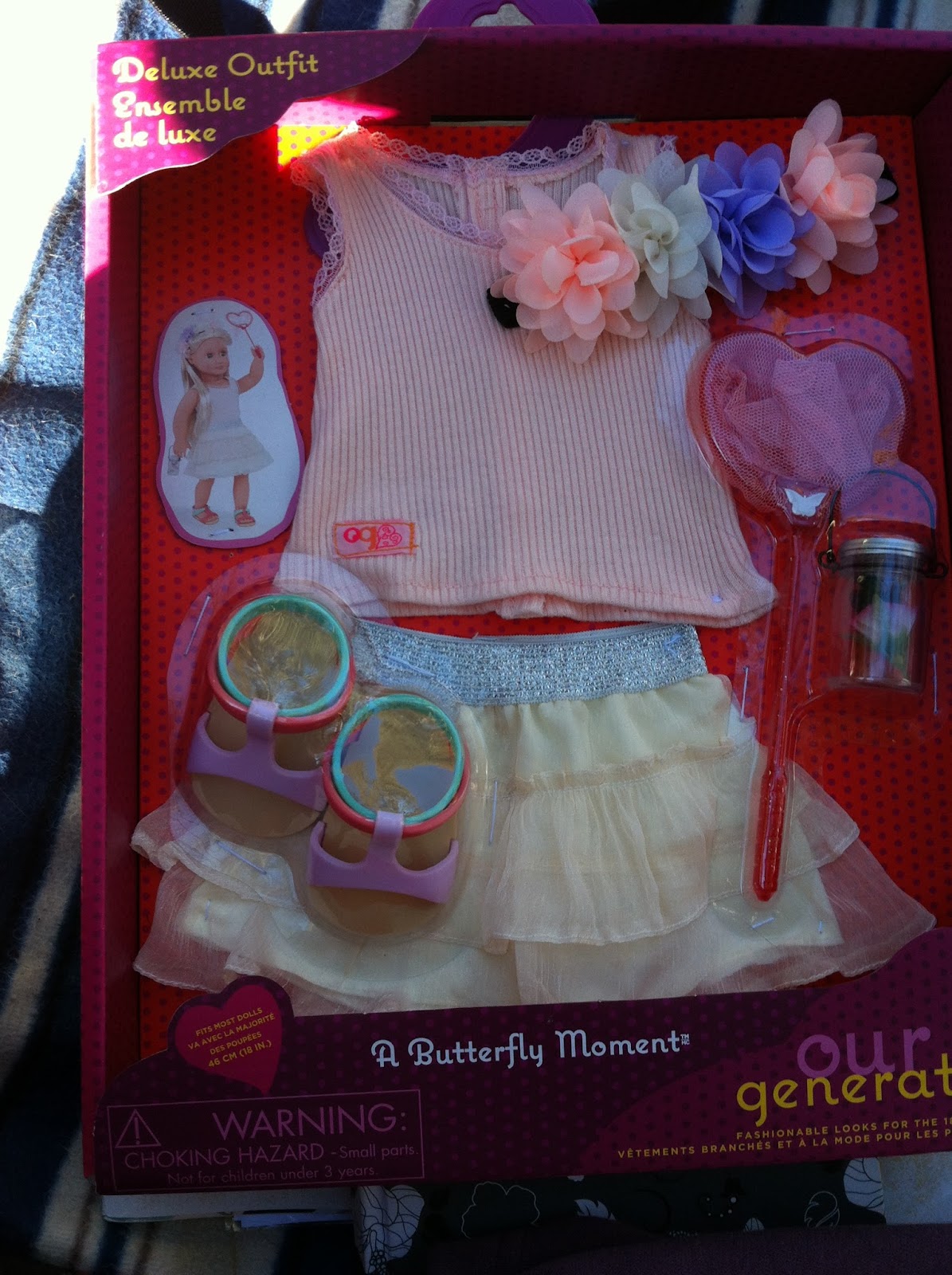 our generation butterfly outfit