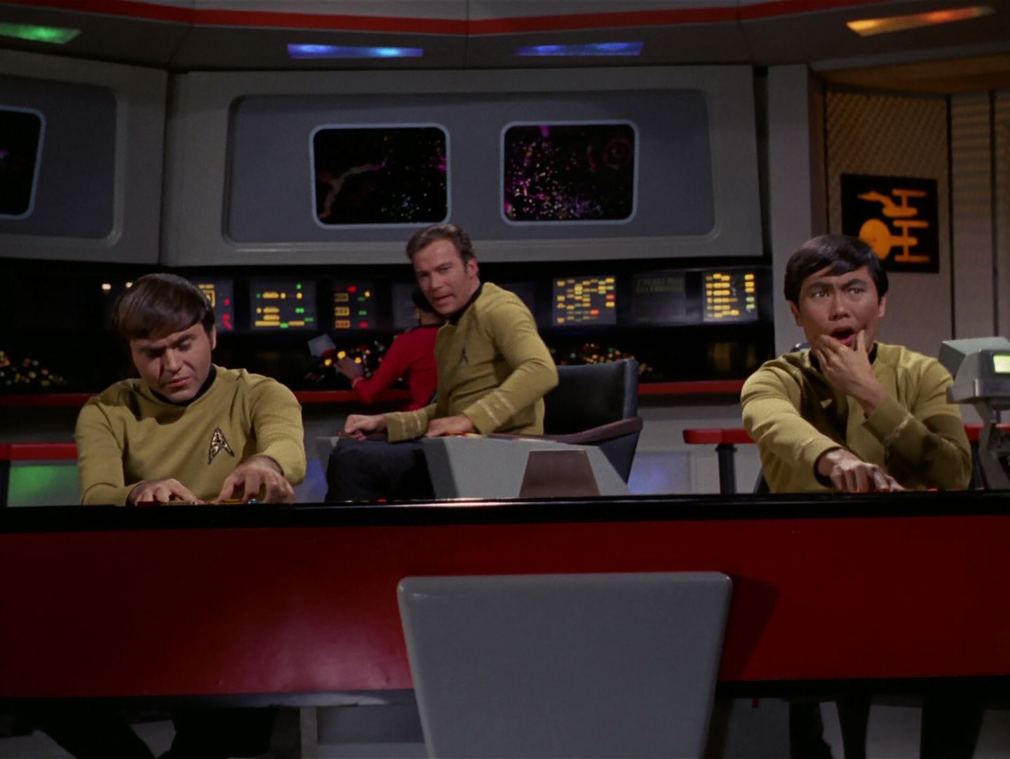Sulu thinking "What the hell was THAT?"