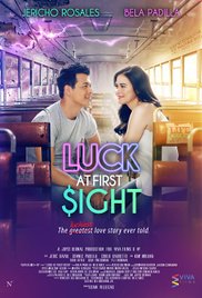  oma Labayen (Jericho Rosales) believes that a life charm would help him win money to pay for his debts. He accidentally meets Diane Dela Cruz (Bela Padilla), who gives him luck only when they are close to each other. -   Genre: Comedy, Romance, L,Tagalog, Pinoy, Luck at First Sight CAM  - 