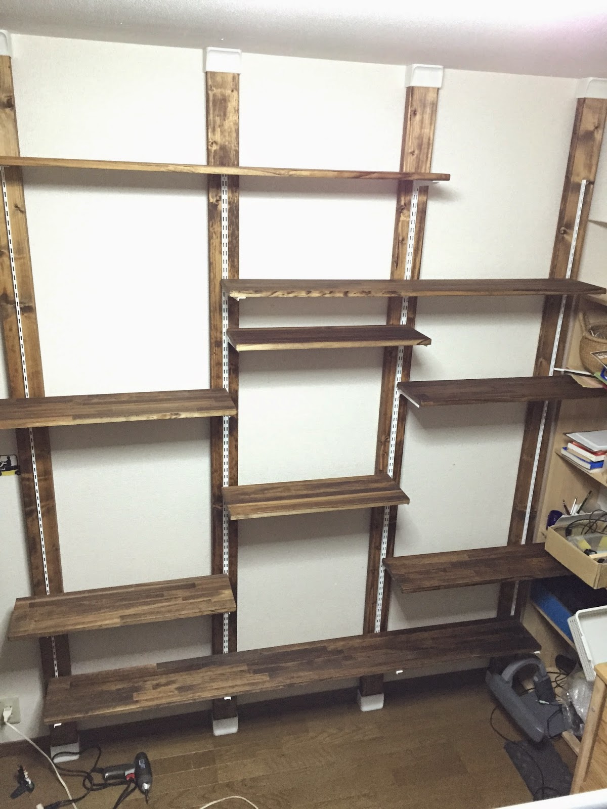 棚を作りました。 Tarchi