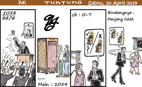 Prediksi Gambar Kode Syair Pak Tuntung Sabtu 20 April 2019