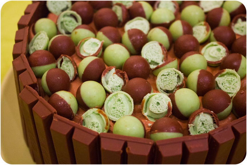 Cupcake Crazy Gem! Mint Chocolate Aero Balls & Kit Kat Overload Layer Cake