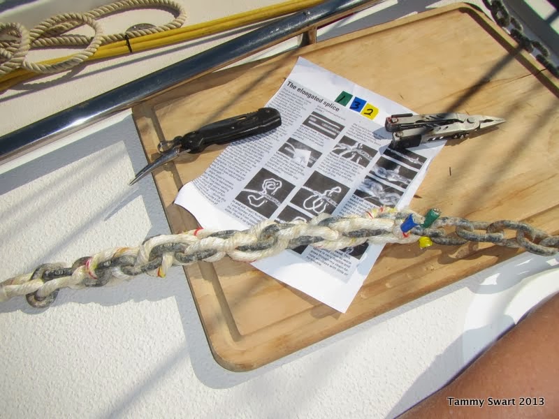 Things we did today... Anchor Management