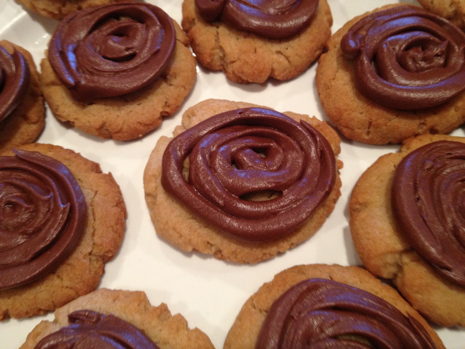 Hives in the Kitchen Allergy Free "Peanut" Butter Chocolate Swirl Cookies