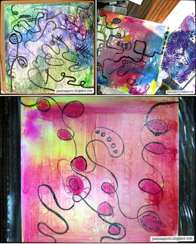 Jessica Sporn Designs Art is You Mixed Media Retreats 2015 Recap
