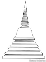 Mewarnai Gambar Stupa Pada Candi Umat Budha Mewarnai Gambar Stupa Pada Candi Umat Budha