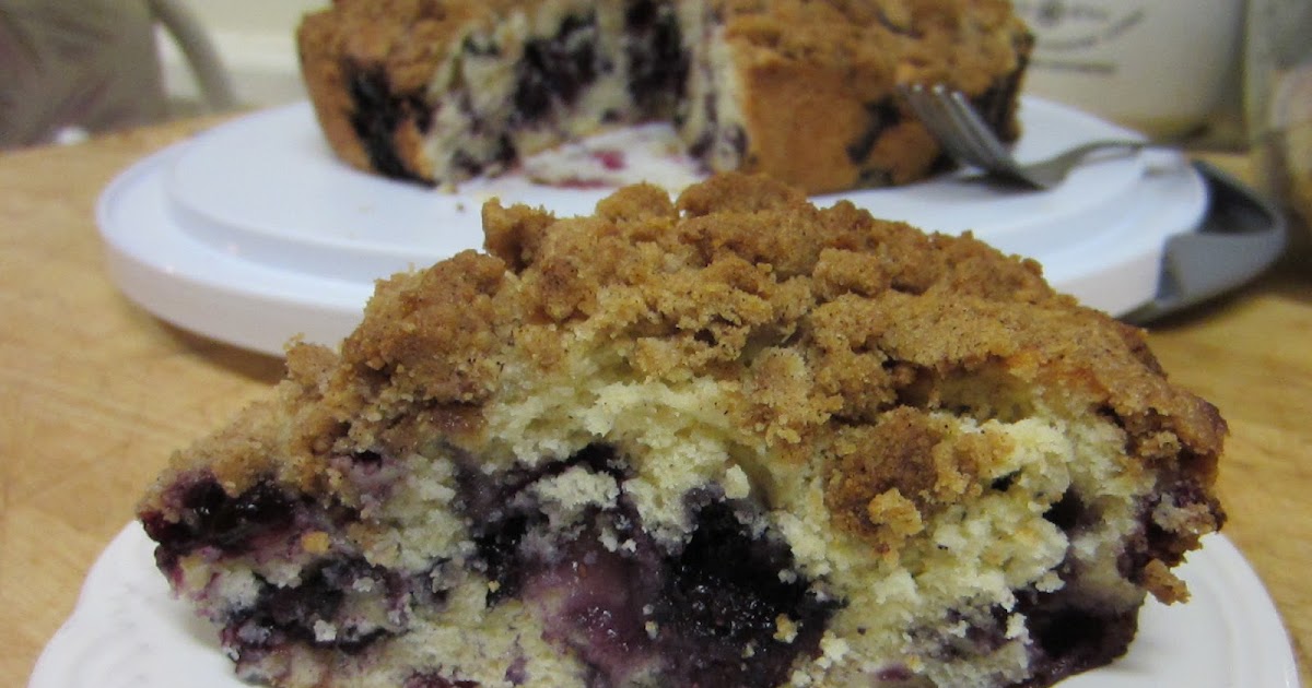 SugarCoated Delights Blueberry Buckle Cake