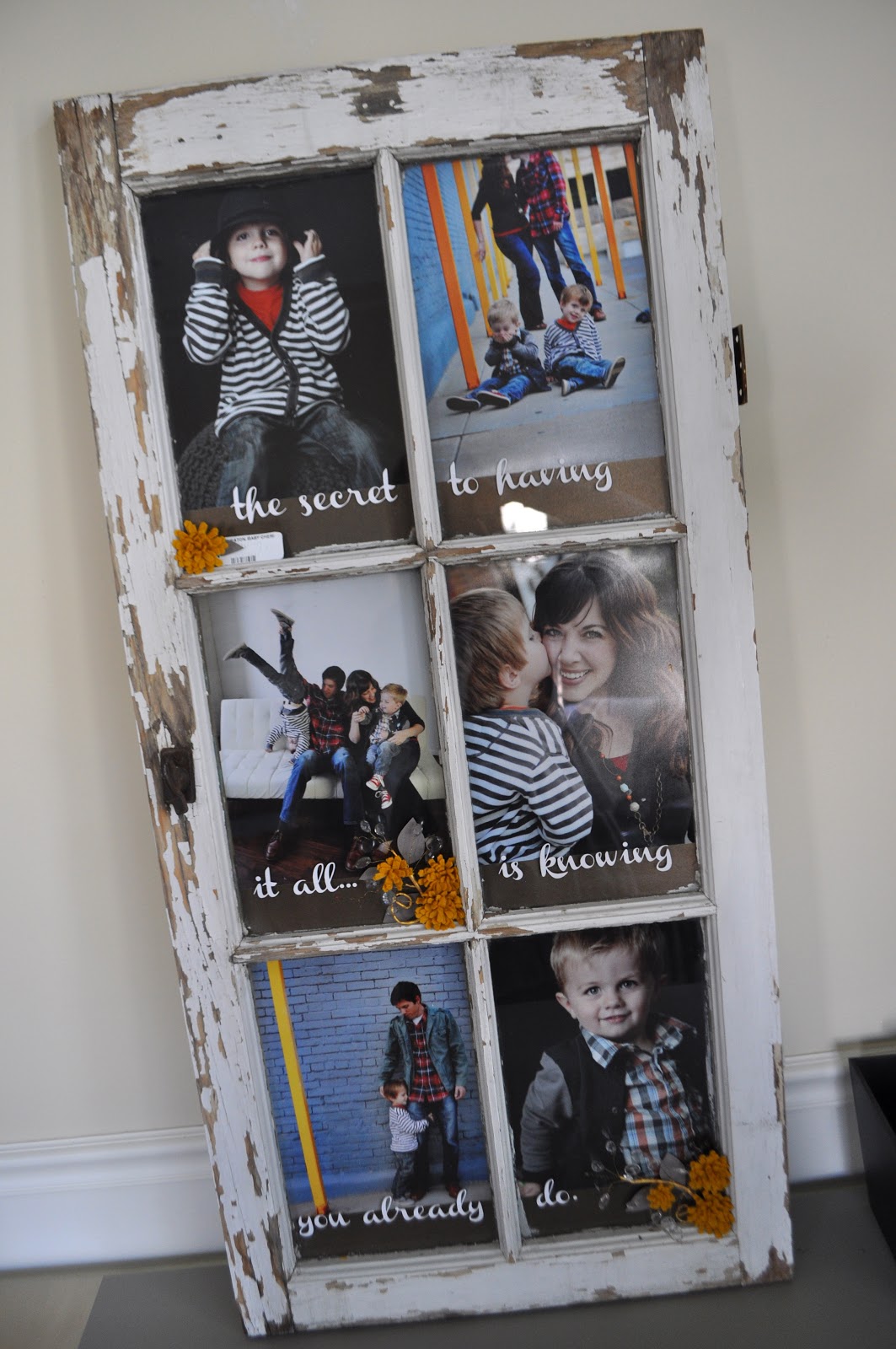 I Am Momma Hear Me Roar Old Window Turned Picture Frame