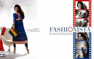 Jacqueline Fernandez is seen here modelling for a salwar kameez brand