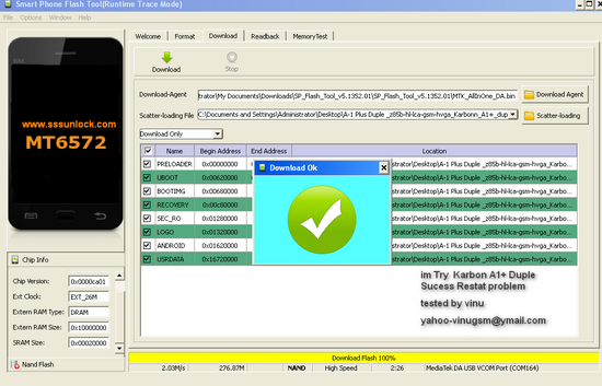 Sp Flash Tool Sp Flash Tool