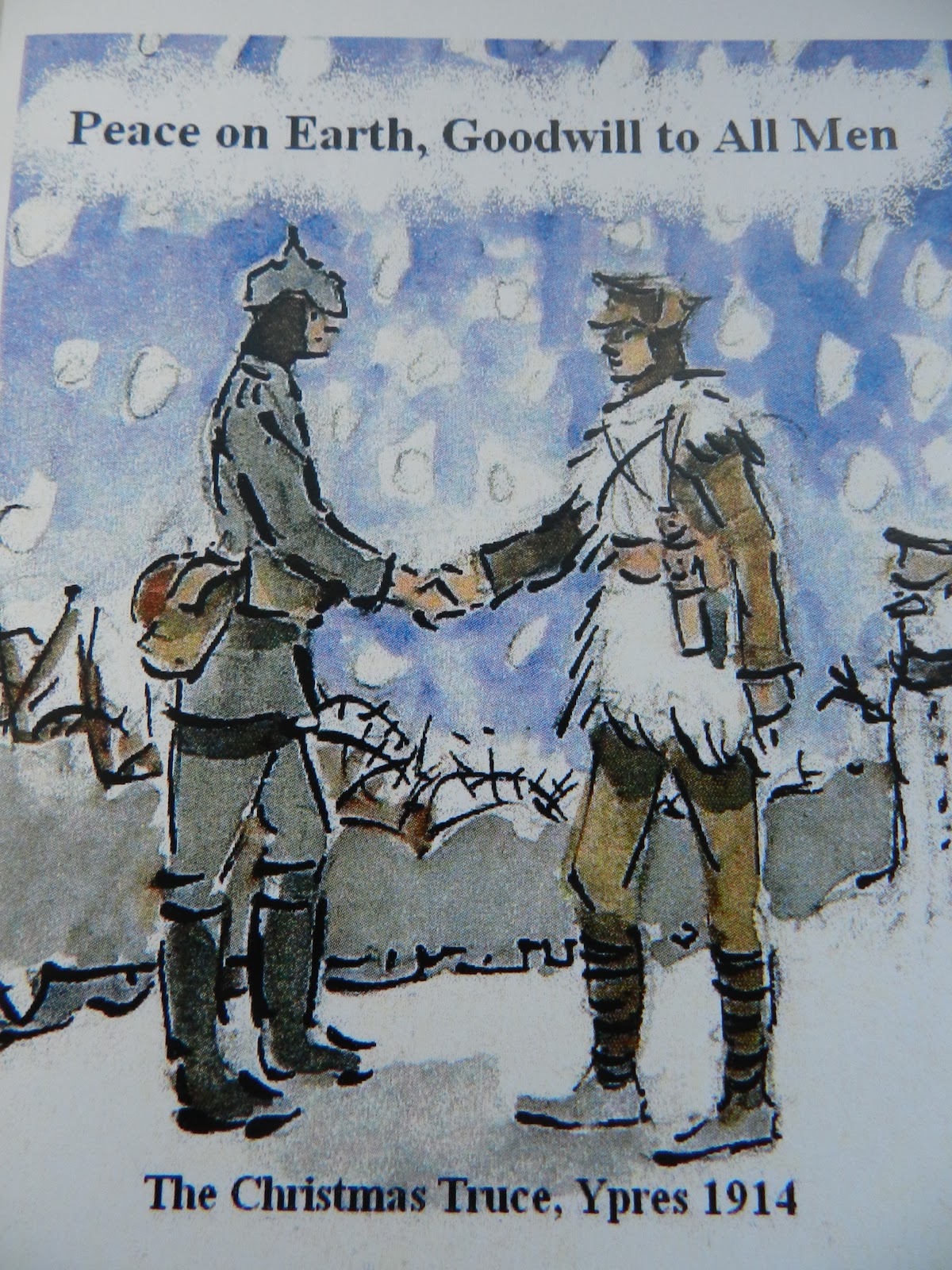 Fancy Pans Café: Advent 24 - Christmas Eve - 1914 Christmas Truce - A