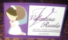 Utopia Party Decor: First Communion Party Decor