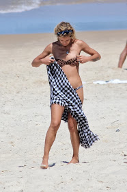 Alice Dellal on The Beach in Rio De Janeiro Alice Dellal on The Beach in Rio De Janeiro