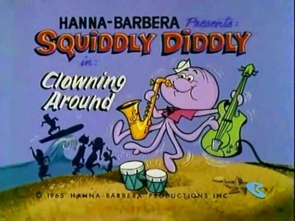 Everything Octopus: Squiddly Diddly Octopus Cartoon