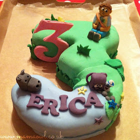 Dora and Diego Birthday Cake