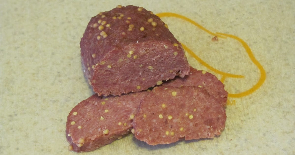 Holly's Stew Homemade Beef Salami