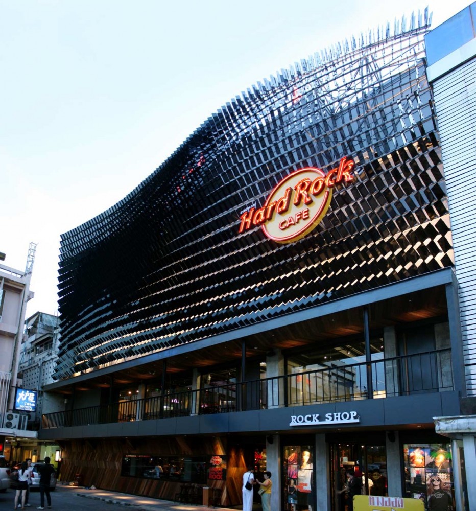 Kiki's Land: New Hard Rock Cafe in Bangkok by Architectkidd