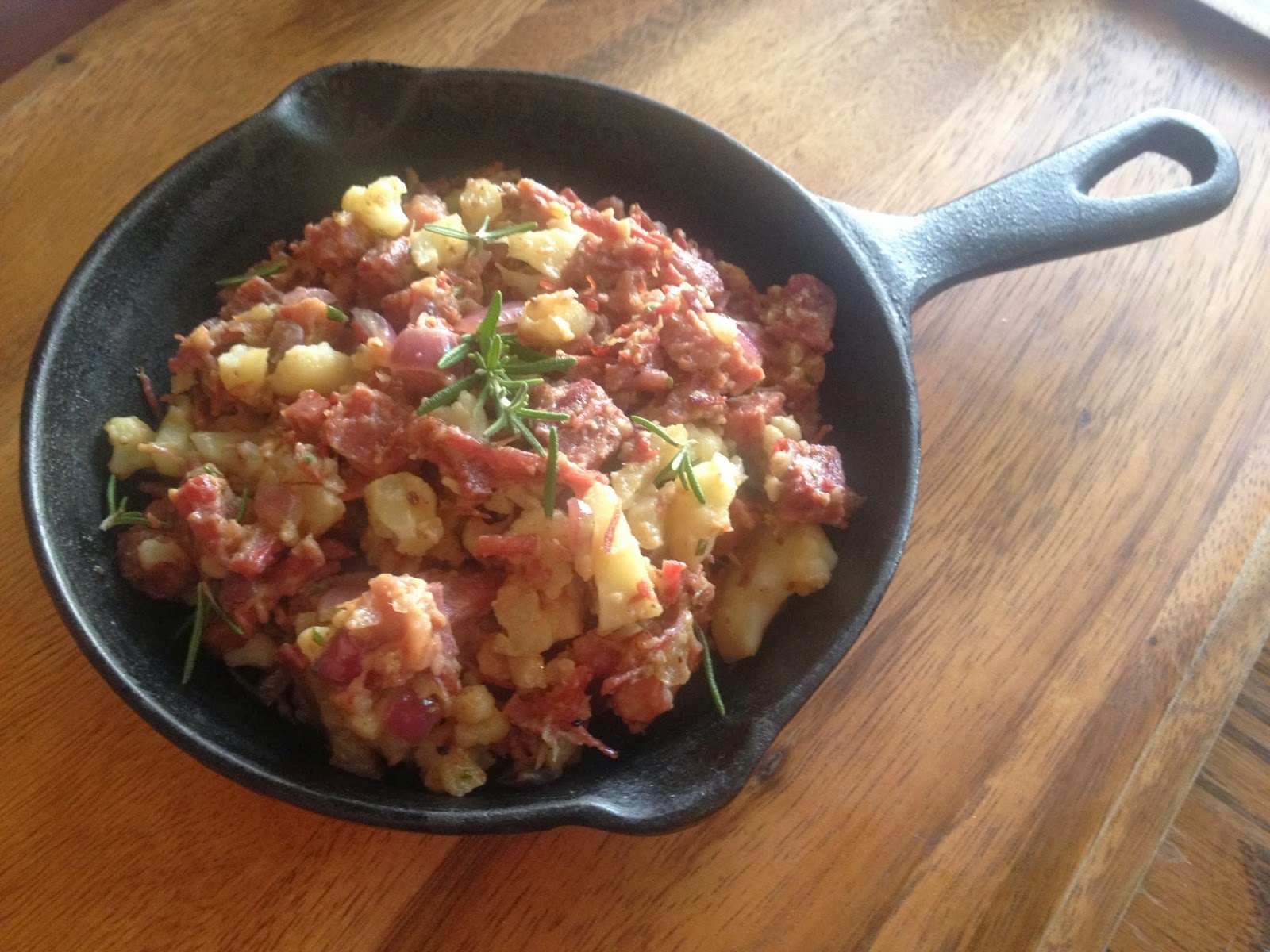 The Busy Broad Low Carb Corned Beef Hash