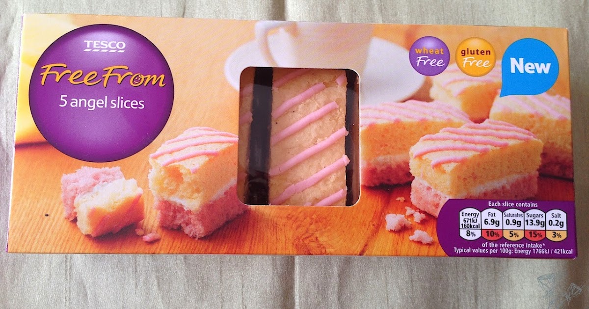 Hannah's Gluten Free What I ate Wednesday Tesco Free From Angel Slices