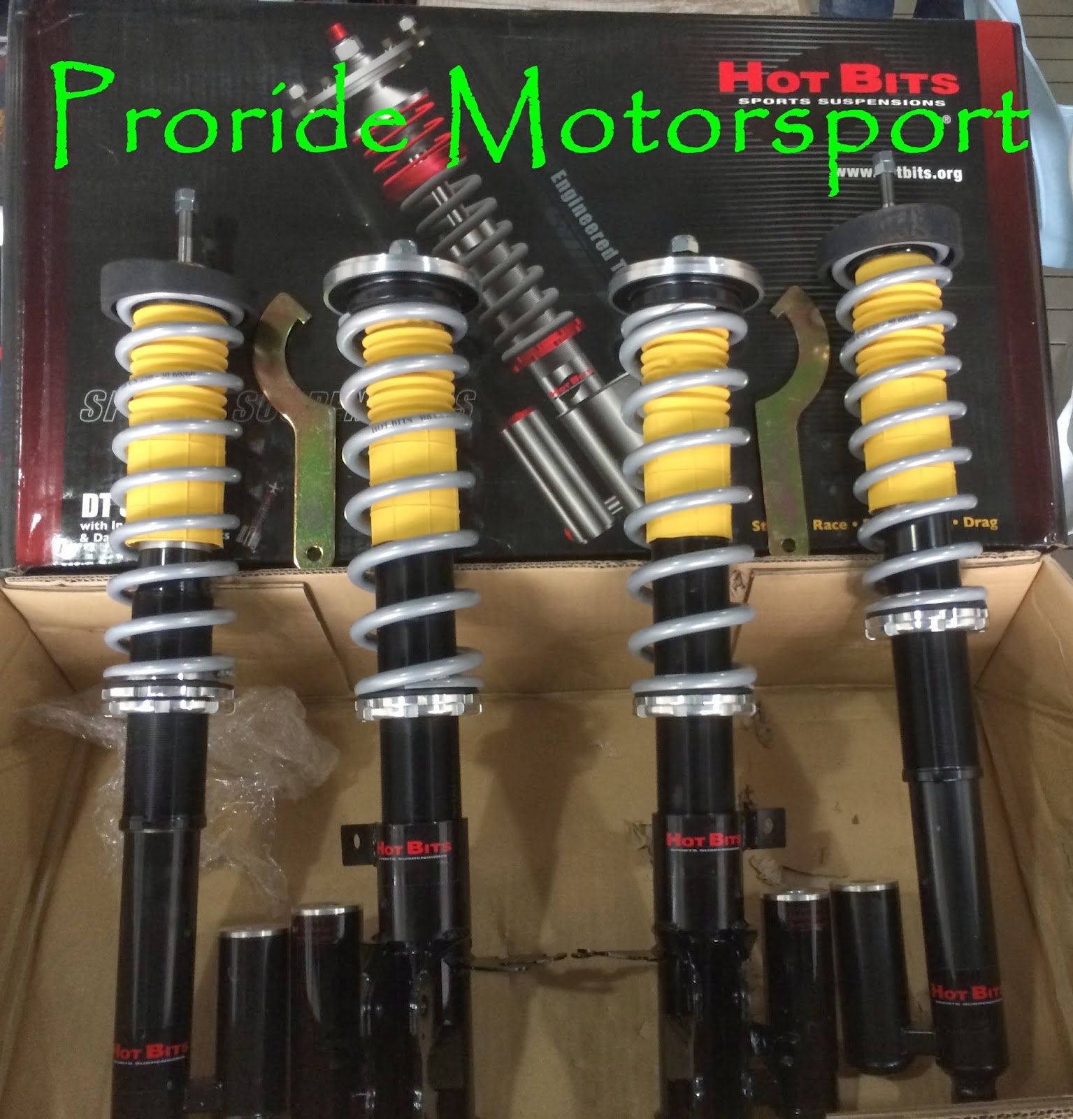 Proride Motorsports Hot Bits Sports Suspensions