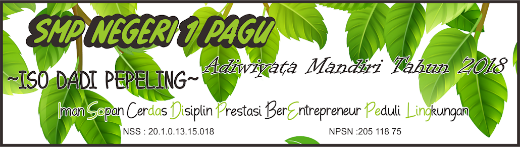 SMP NEGERI 1 PAGU, KEDIRI